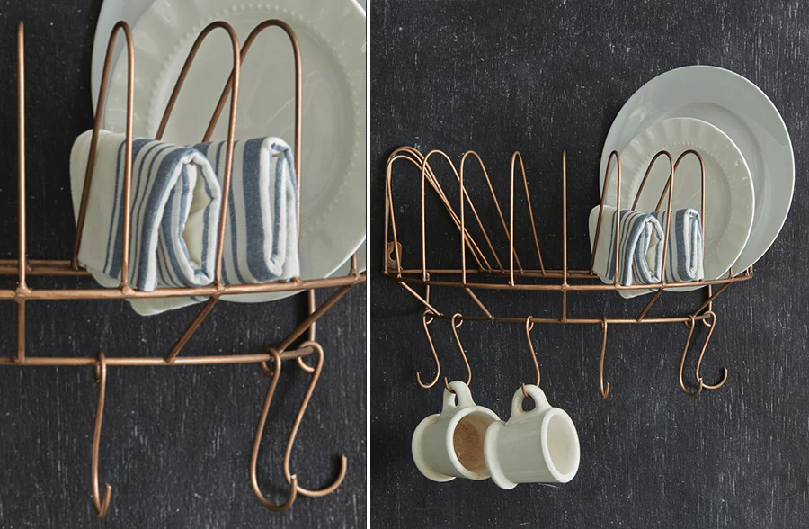 Hanging Plate Cup Rack