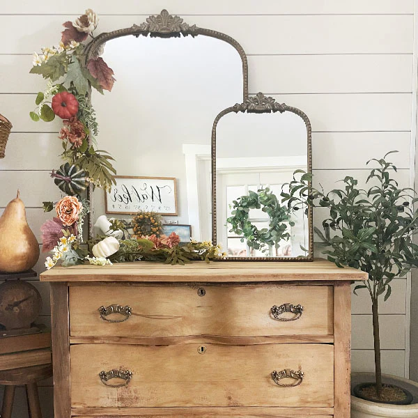 5 Foot Long Mixed Floral Fall Garland