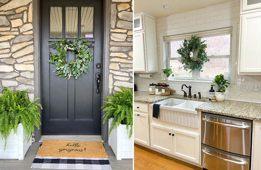 Premium Eucalyptus Leaf Wreath