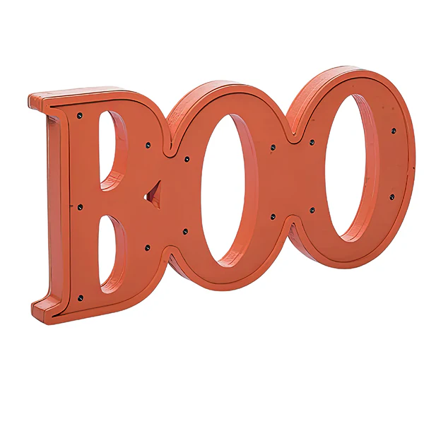 Light Up Boo Marquee Sign