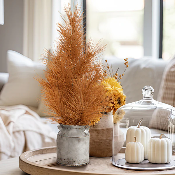 Galvanized Jug Harvest Arrangement