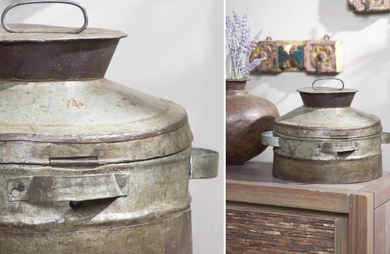 Vintage Water Pot with Lid