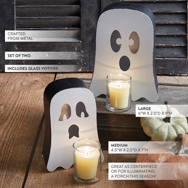Ghost Luminaries, Set of 2