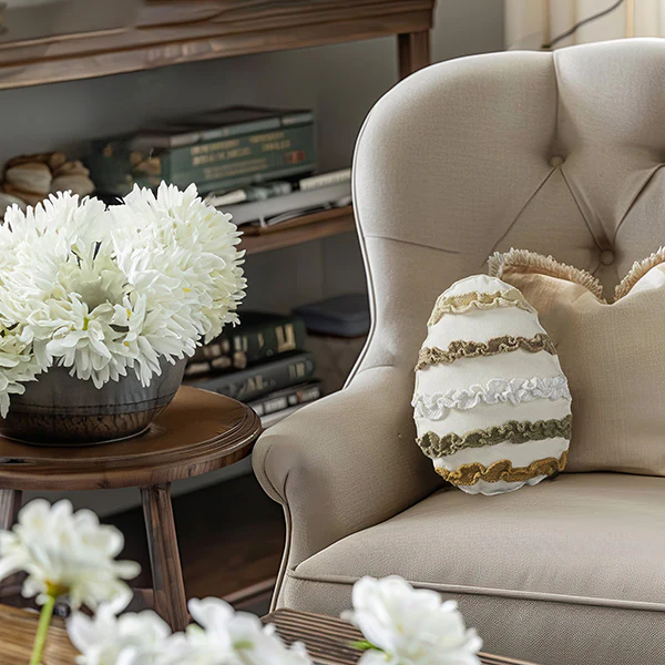 Spring In Bloom Egg Pillow