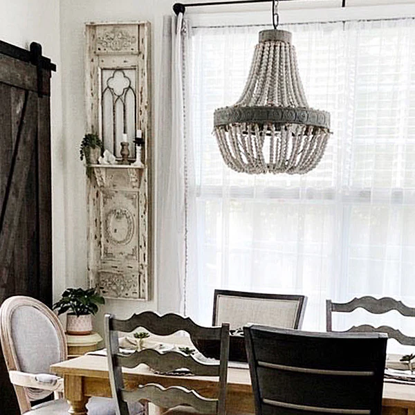 HUGE Ornate Wooden Wall Panel with Shelf