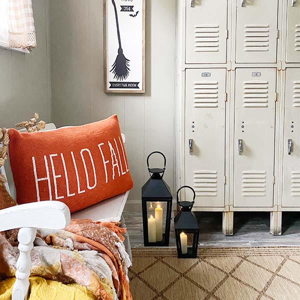 Reversible Trick or Treat Lumbar Pillow