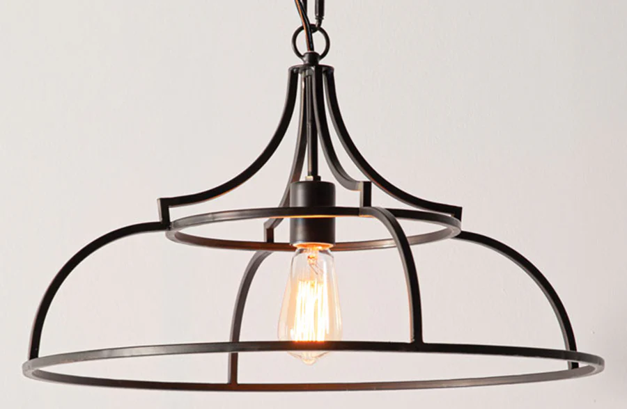 Simple Schoolhouse Pendant Light