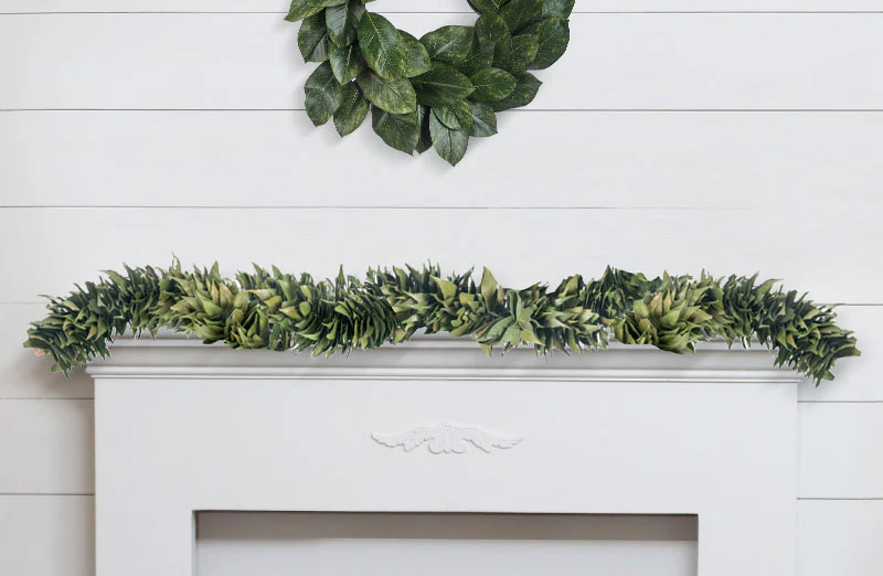 LONG Bay Leaf Inspired Garland