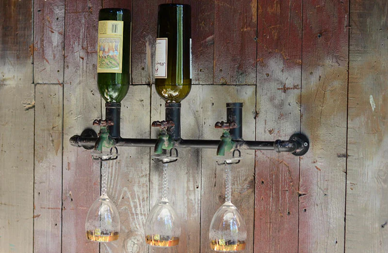 Three Spigot Wine Holder