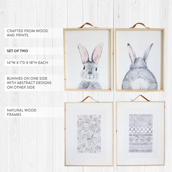 Steal It Box: Spring/Summer 2022 Edition- Reversible Wall Art, Set of 2