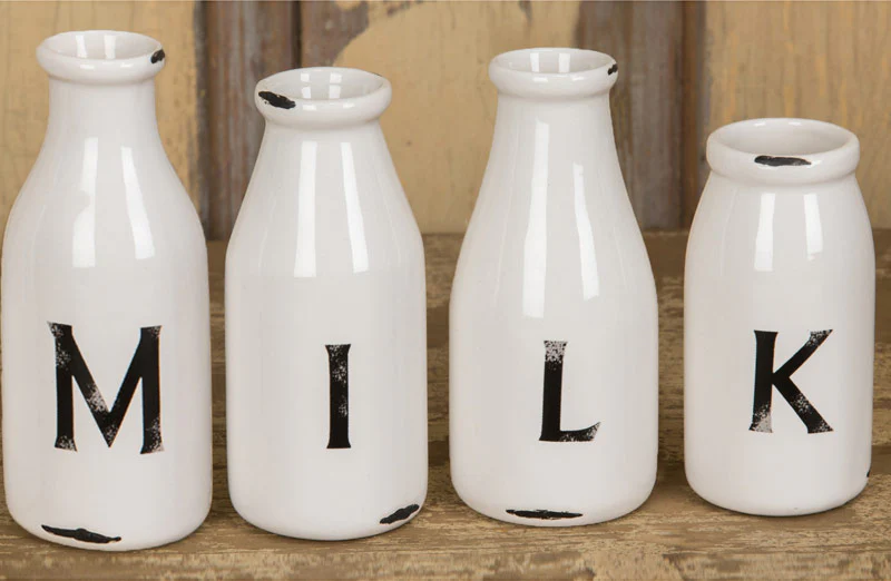 Dolomite Milk Bottle