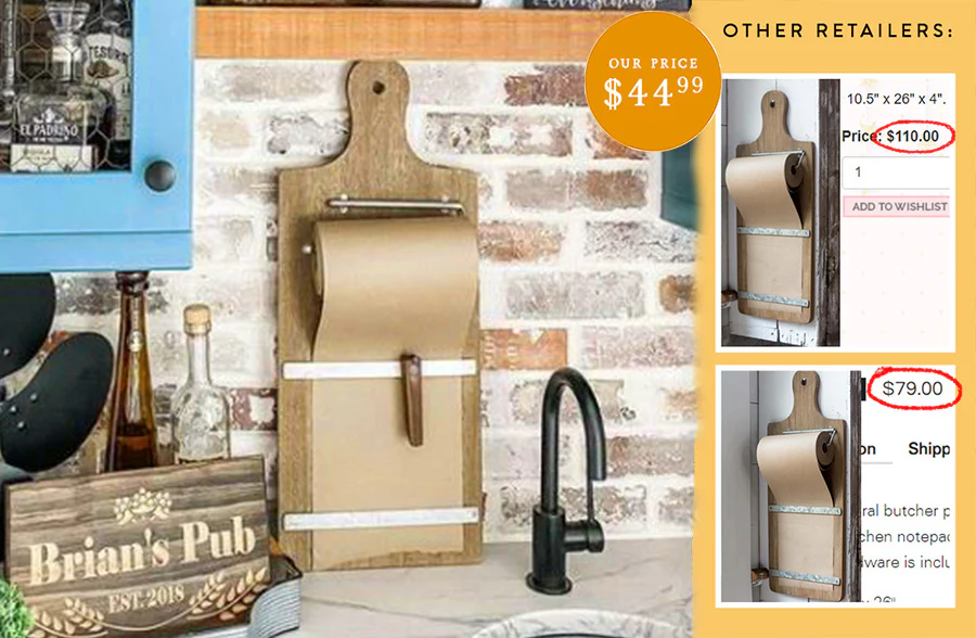 Rolling Kitchen Notepad