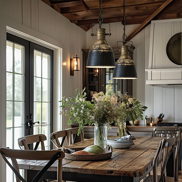 Industrial Farmhouse Pendant Light