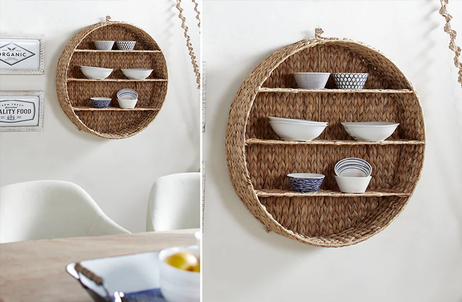Round Hyacinth Wall Shelf