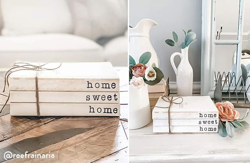 Home Sweet Home Stamped Book Set