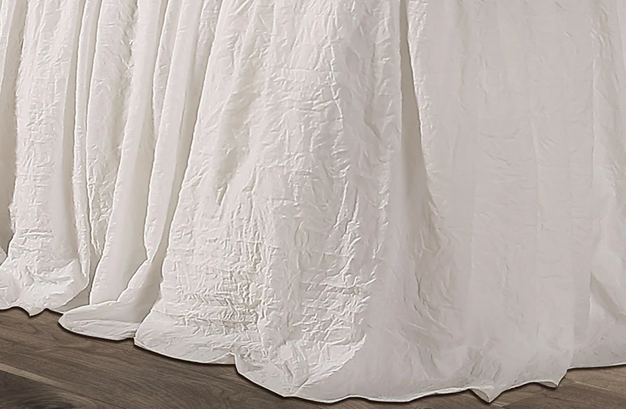 Ruffle Skirt Bedspread, Pick Your Size
