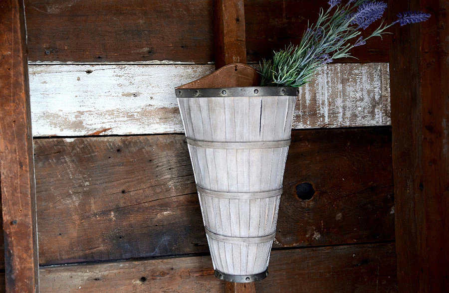 Grey Barrel Wall Basket