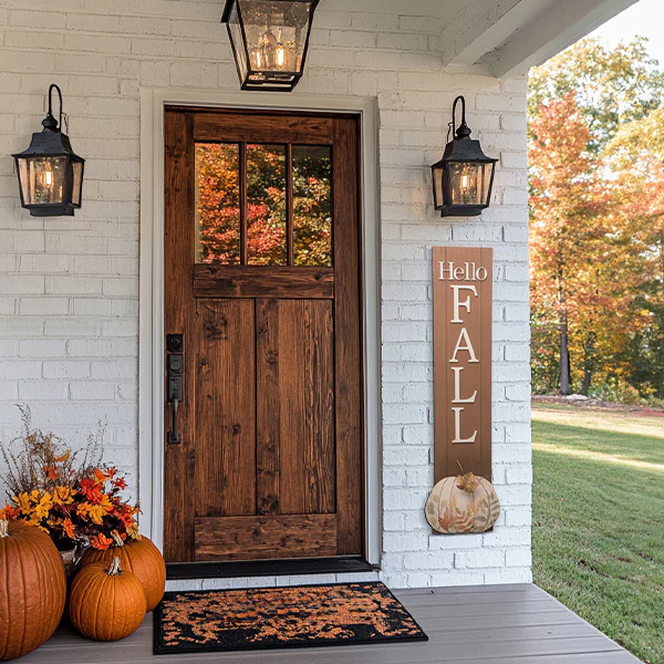 Hello Fall Porch Sign