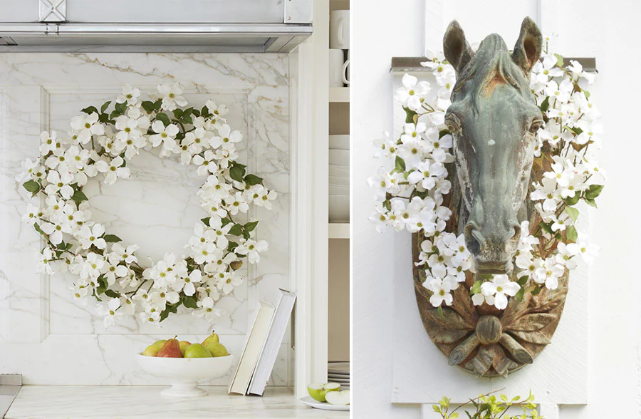 Premium Dogwood Wreath