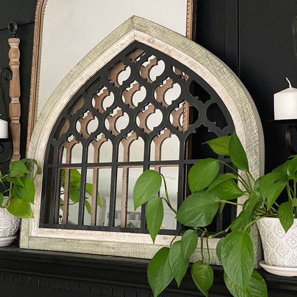French Gothic Architectural Wall Arch