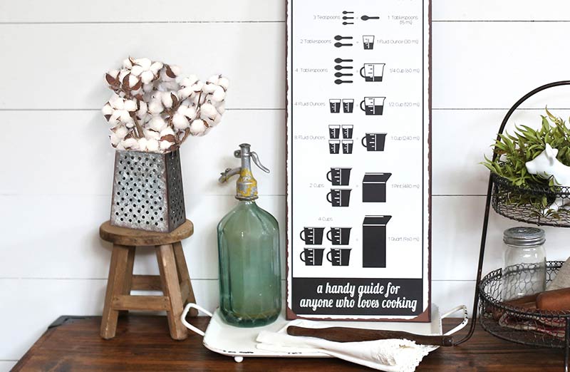 Galvanized Grater Vase