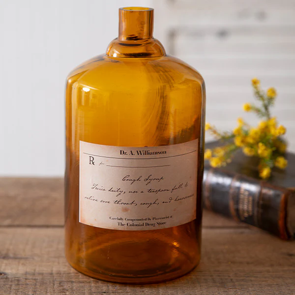 Antique-Inspired Apothecary Bottle