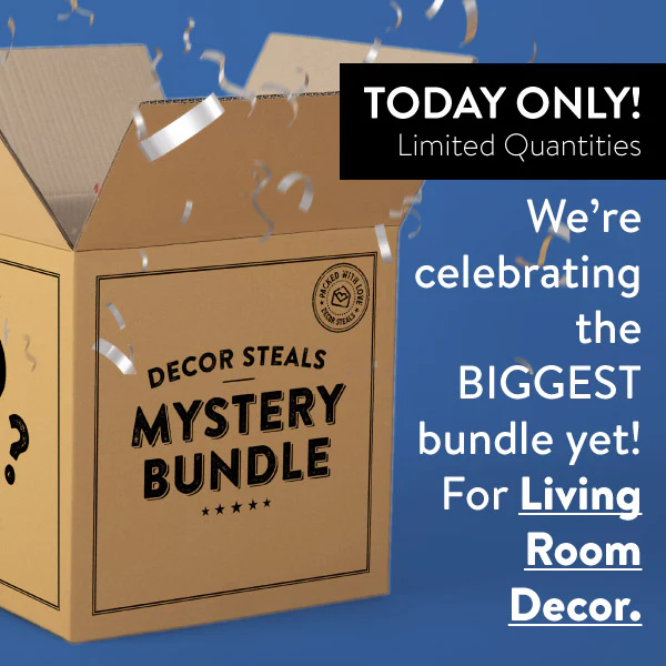 On your mark, get set, GO! LIVING ROOM Mystery Bundle