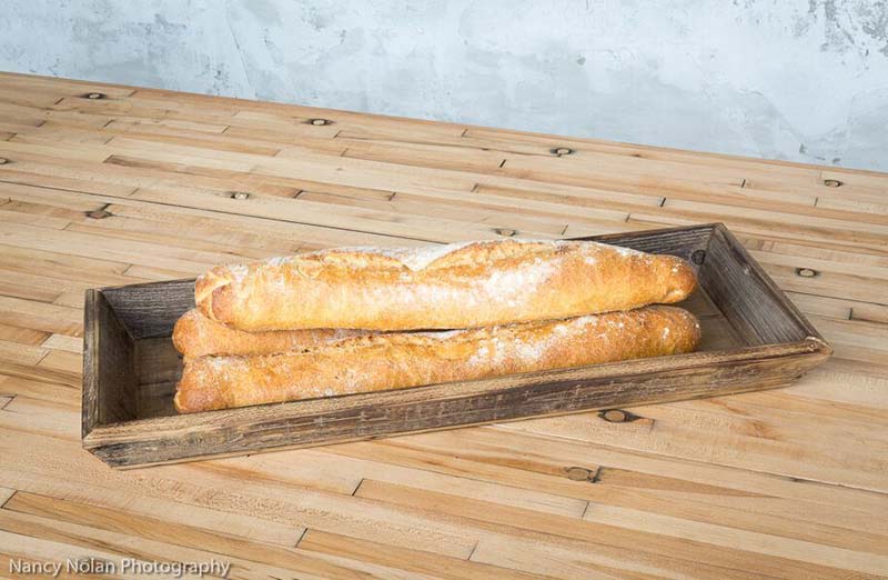 Reclaimed Wood Beveled Tray