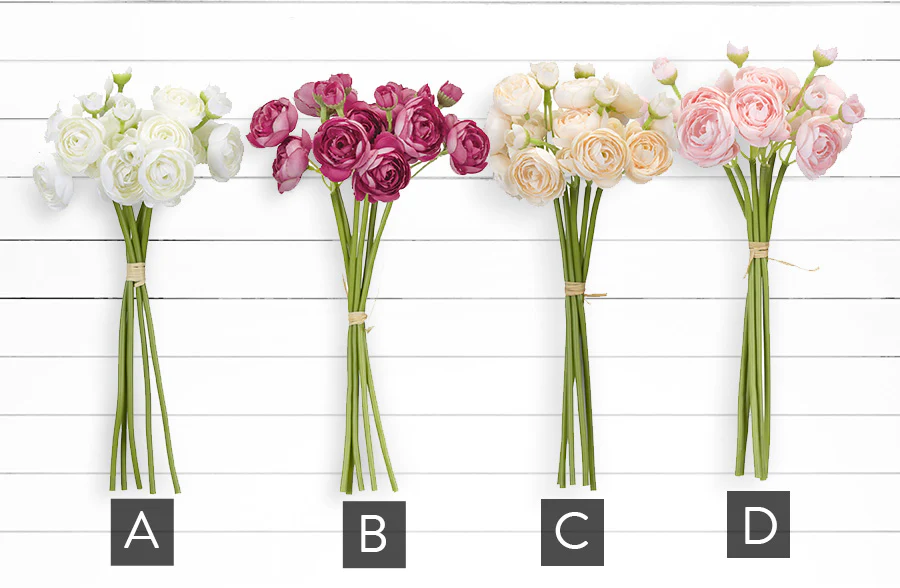 Ranunculus Bouquet, Pick Your Color