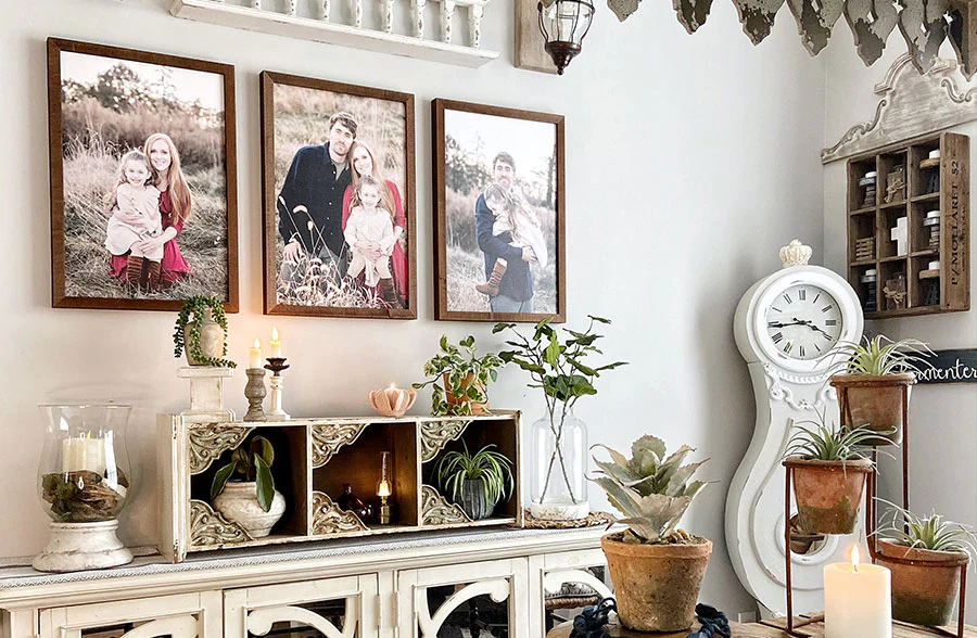 Scalloped Edge Cubby Shelf