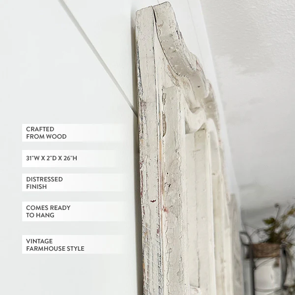 Handcrafted Wooden Window Frame