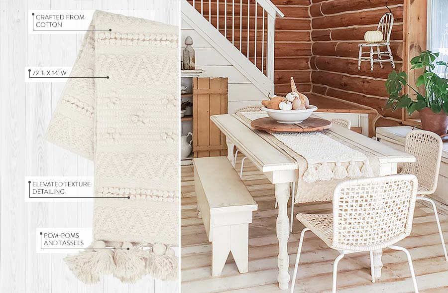 High Low Table Runner