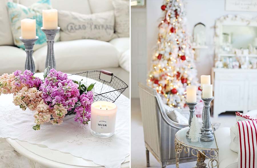 Pillar Candle Holders, Set of 3