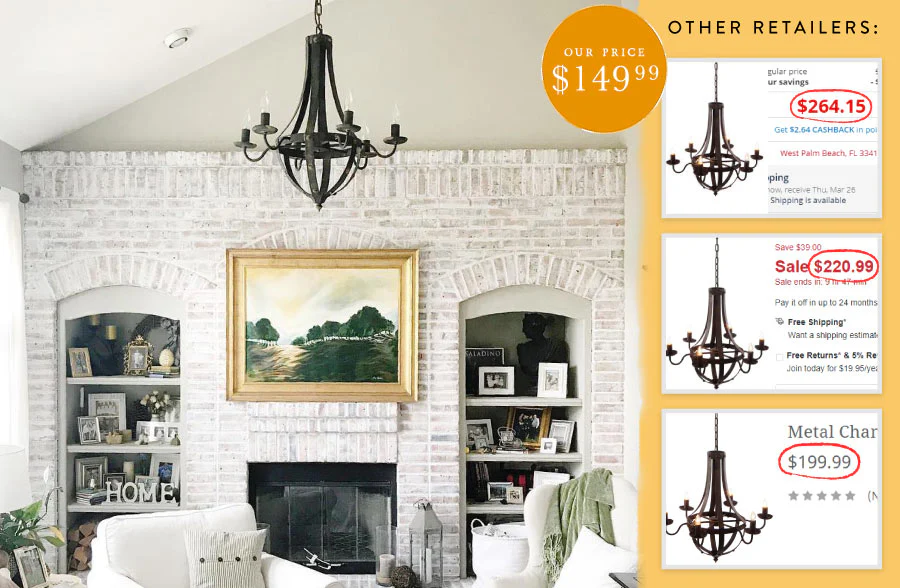 Wine Barrel Chandelier