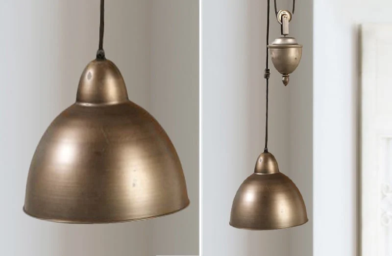Pulley Pendant Light