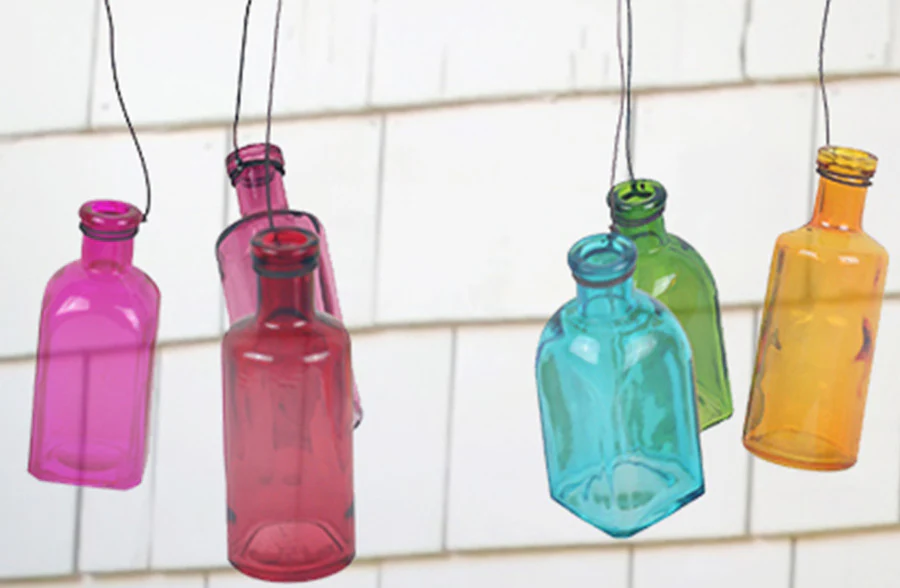Decorative Glass Bottle Hanger