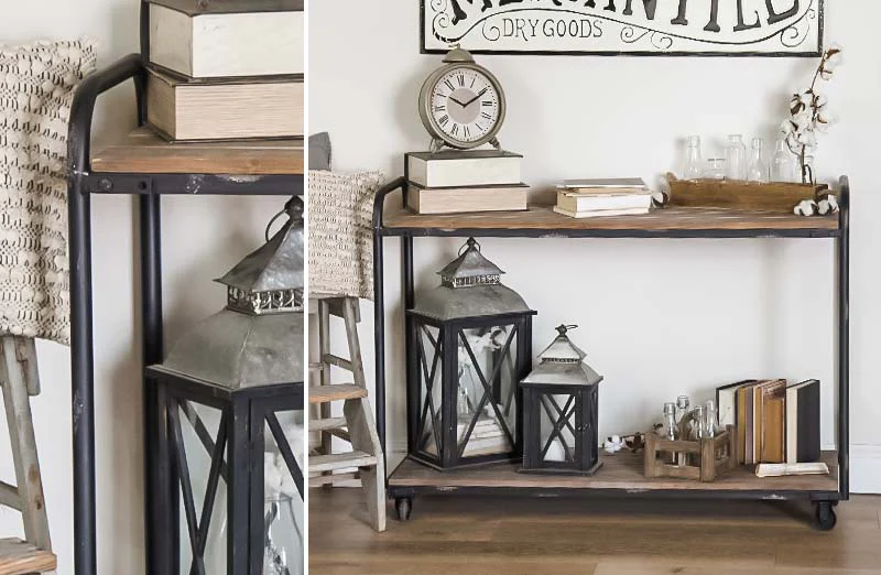 Rolling Console Table