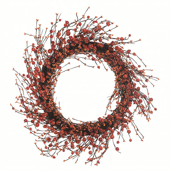 Wreath With Fall Berries