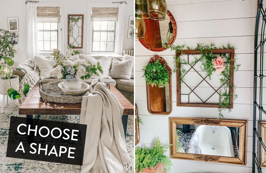 HUGE Wooden Framed Metal Window Pane, Pick Your Style