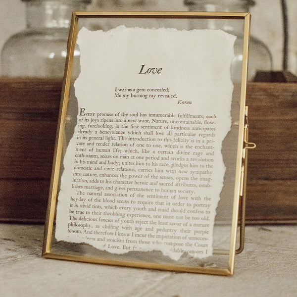 Modern Gold Picture Frame