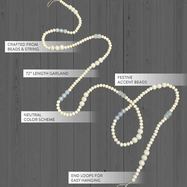 72 Long Beaded Garland