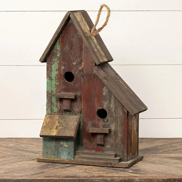 Time Worn Rustic Bird House, Choose Your Style