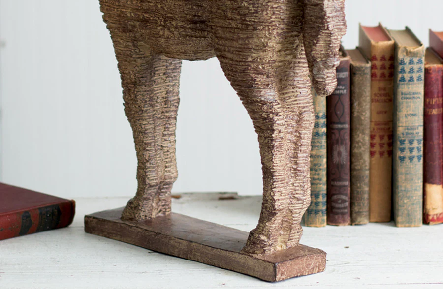 Carved Tabletop Horse Statue