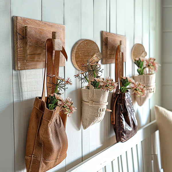 Reclaimed Wooden Wall Hooks, Set of 2 | Pick Your Style