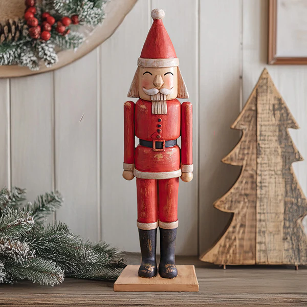 Santa Nutcracker Figurine Decor