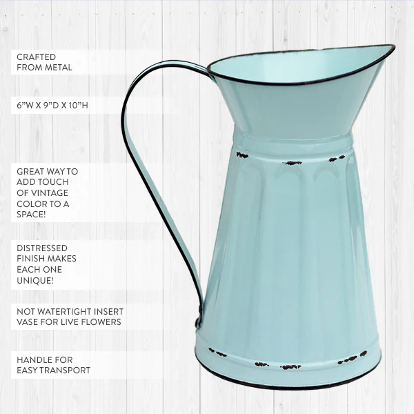 Chippy Vintage Vase Pitcher