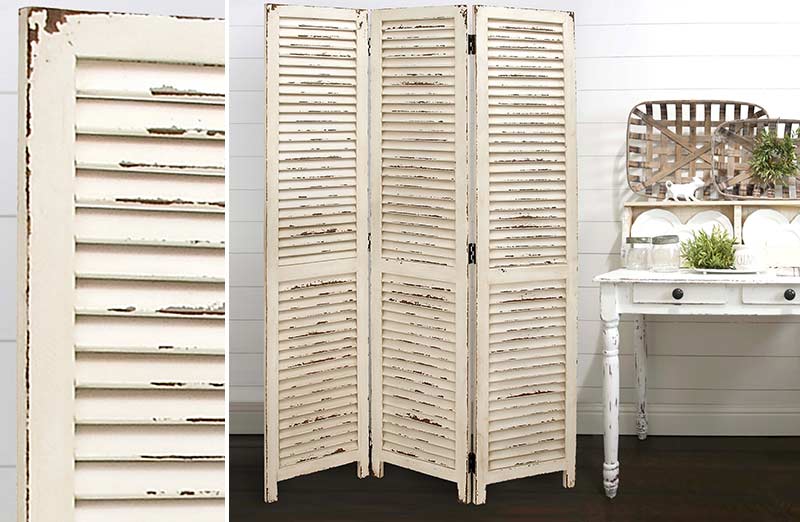 Distressed Wood Shutters