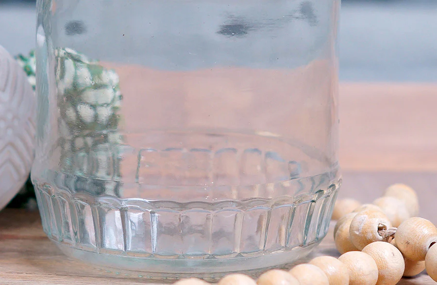 Glass Jar with Copper Lid