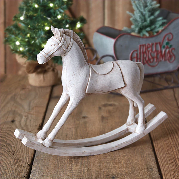 Tabletop Rocking Horse Figurine