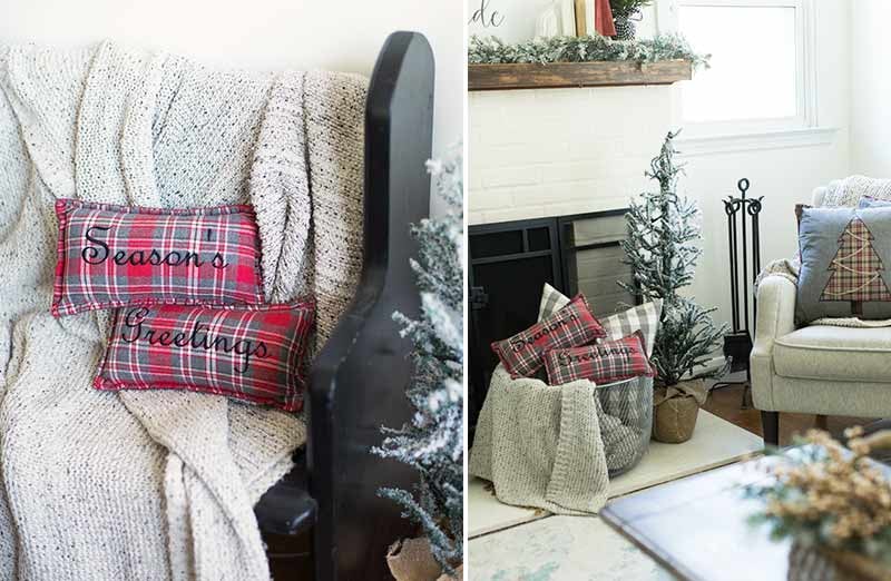 Season's Greetings Pillow Set